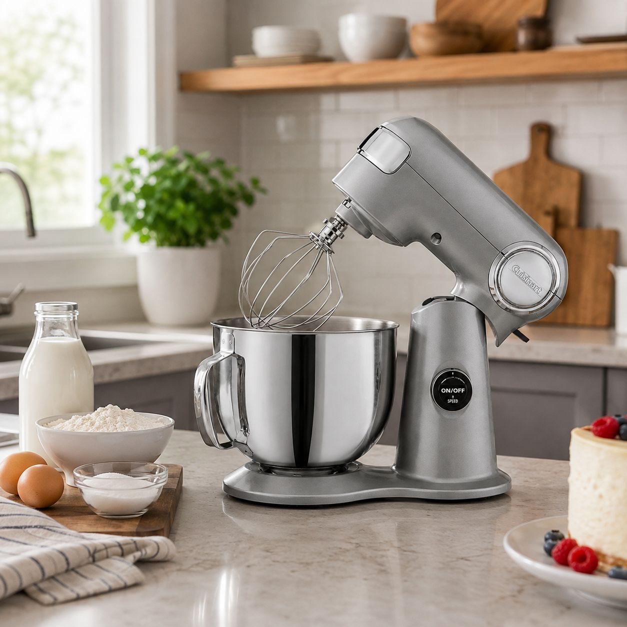 Cuisinart Digital Stand Mixer in Silver SMD-50BC