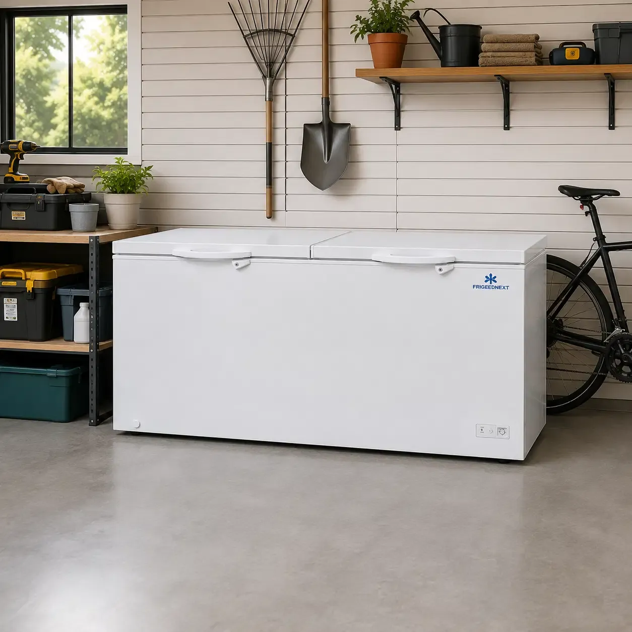 FRIGEEDNEXT 25.1 CuFt Chest Freezer