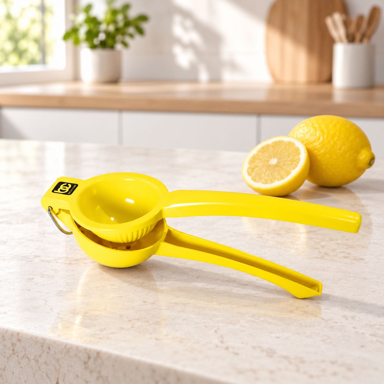 BENE CASA Lemon Press in Yellow