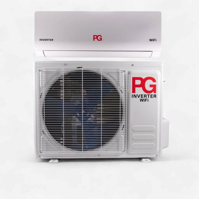 PG 12000BTU Mini Split Inverter 115V/17 SEER With Cooling Only &amp; WIFI R-32