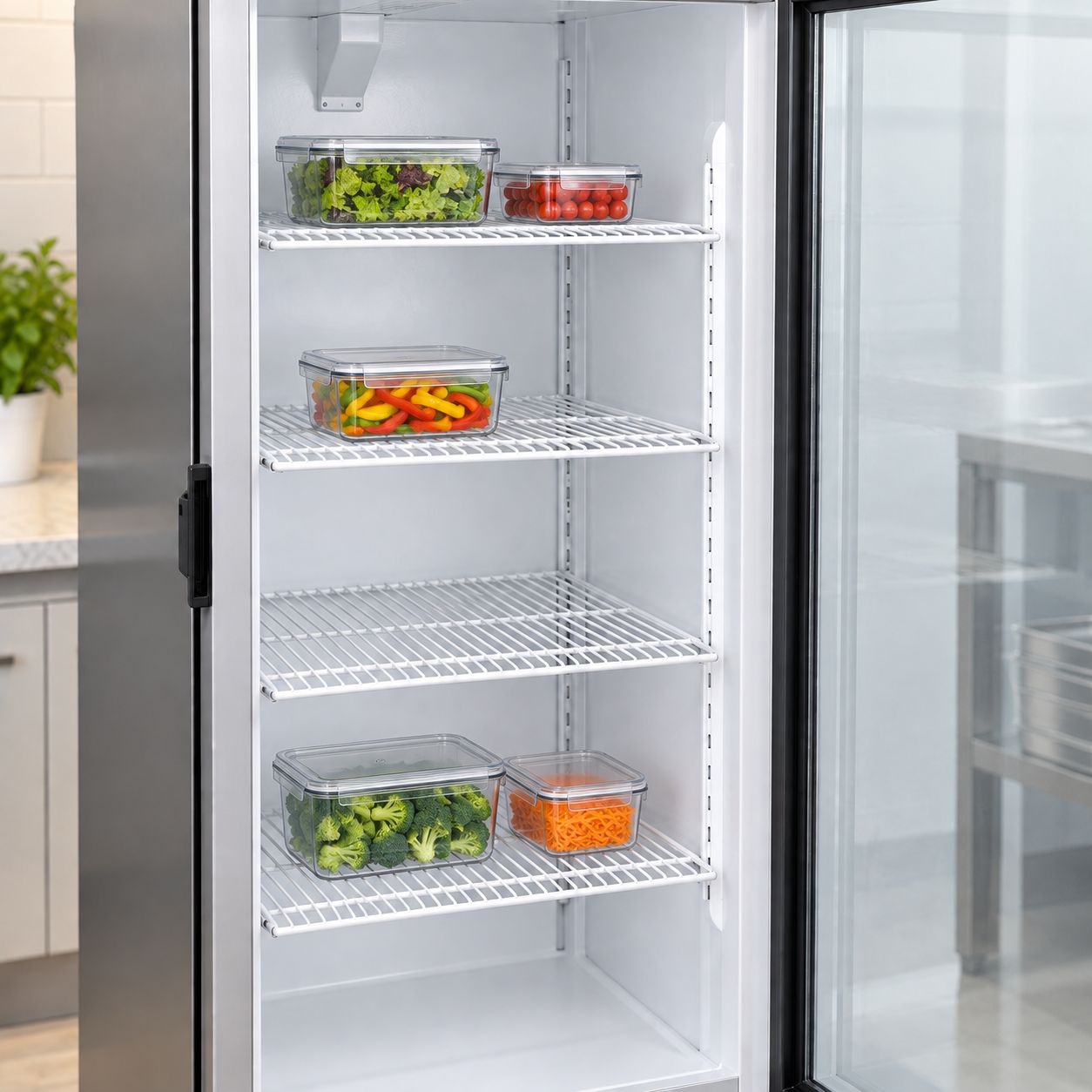 FRIGEEDNEXT REFRIGERATOR WIRE SHELF – WHITE – SHELF001