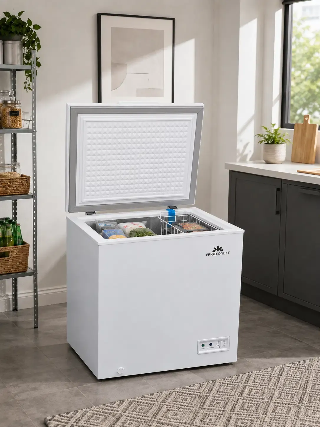Frigeednext Chest Freezer 5 cuft  FRGF005WH