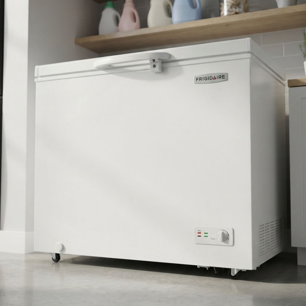 FRIGEEDNEXT 10 CuFt Chest Freezer FRGF010WH-DUAL
