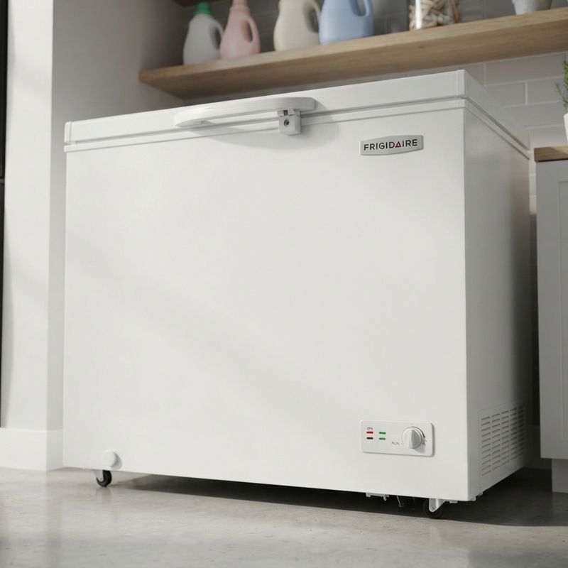 FRIGEEDNEXT 10 CuFt Chest Freezer FRGF010WH-DUAL