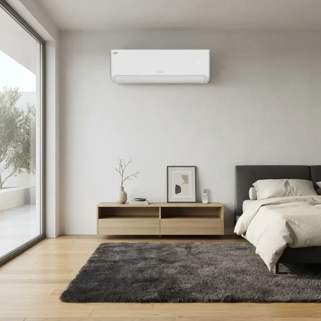 Everwell Mini Split Inverter Ductless Heat Pump, 12,000 BTU, 18 SEER2, Wi-Fi Ready, R32 Refrigerant, 208-230V/1Ph/60Hz (MKTH1225X-17)