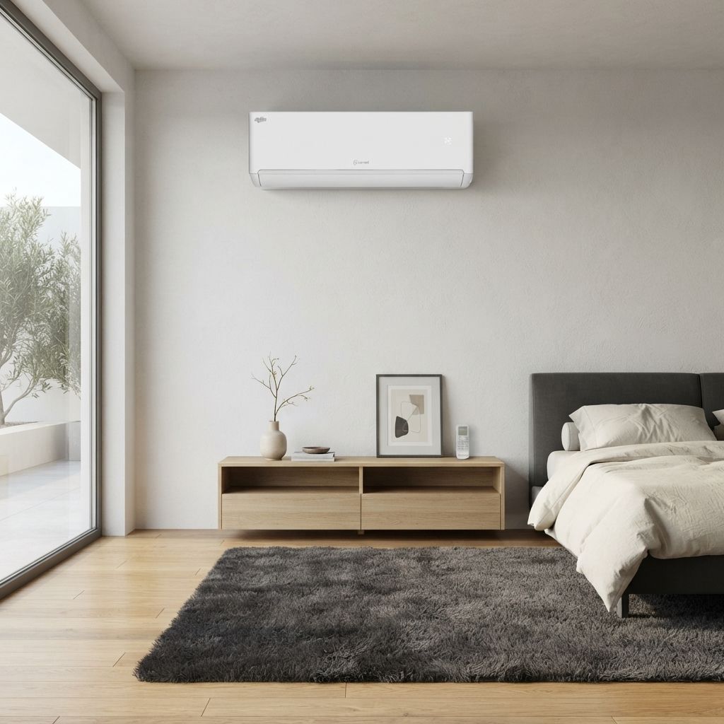 Everwell Mini Split Inverter Ductless Heat Pump, 12,000 BTU, 18 SEER2, Wi-Fi Ready, R32 Refrigerant, 208-230V/1Ph/60Hz (MKTH1225X-17) / Warranty directly through the manufacturer from the purchase dat