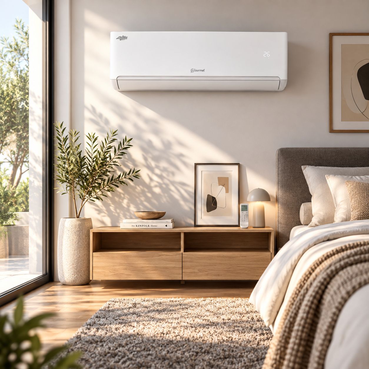Everwell Mini Split Inverter Ductless Heat Pump, 12,000 BTU, 18 SEER2, Wi-Fi Ready, R32 Refrigerant, 208-230V/1Ph/60Hz (MKTH1225X-17) / Warranty directly through the manufacturer from the purchase dat