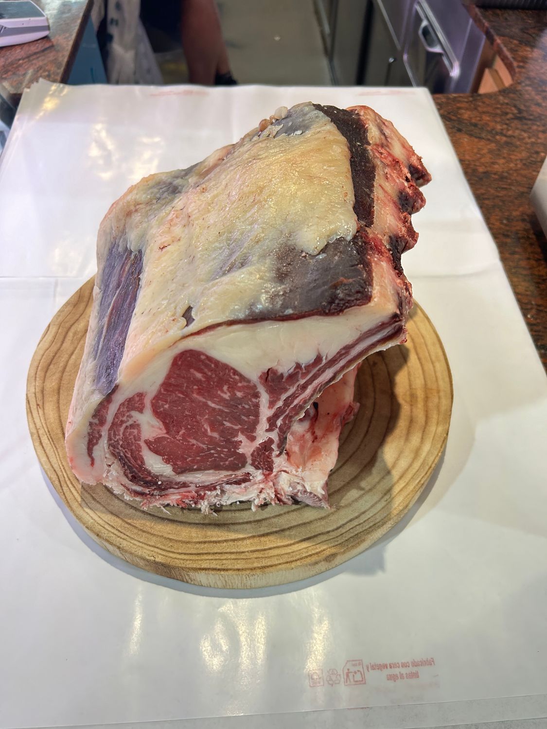 Entrecot con hueso Black Angus