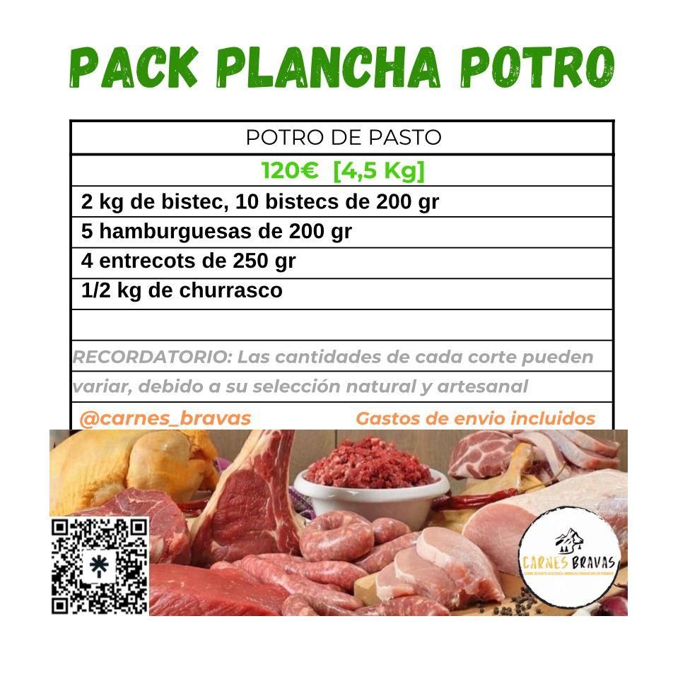 Pack Plancha de Potro de Pasto