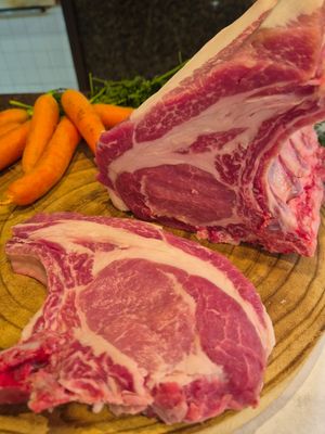 Chuleta cerdo eco ibérico