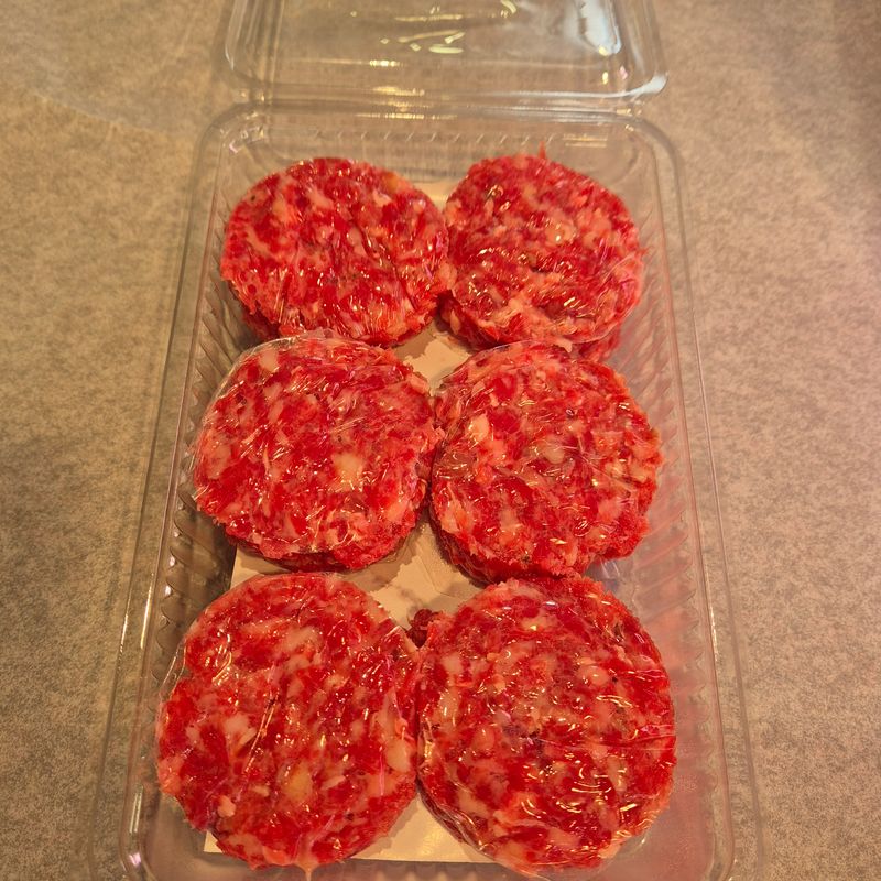 Mini hamburguesas de potro