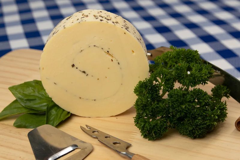 Mozzarella con especias