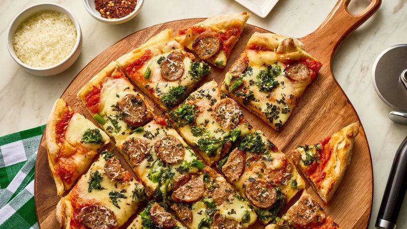 Large Broccoli Rabe & Sausage
