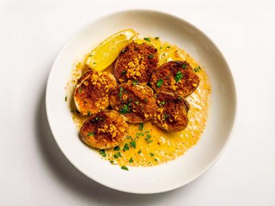 12 Baked Clams Oreganata