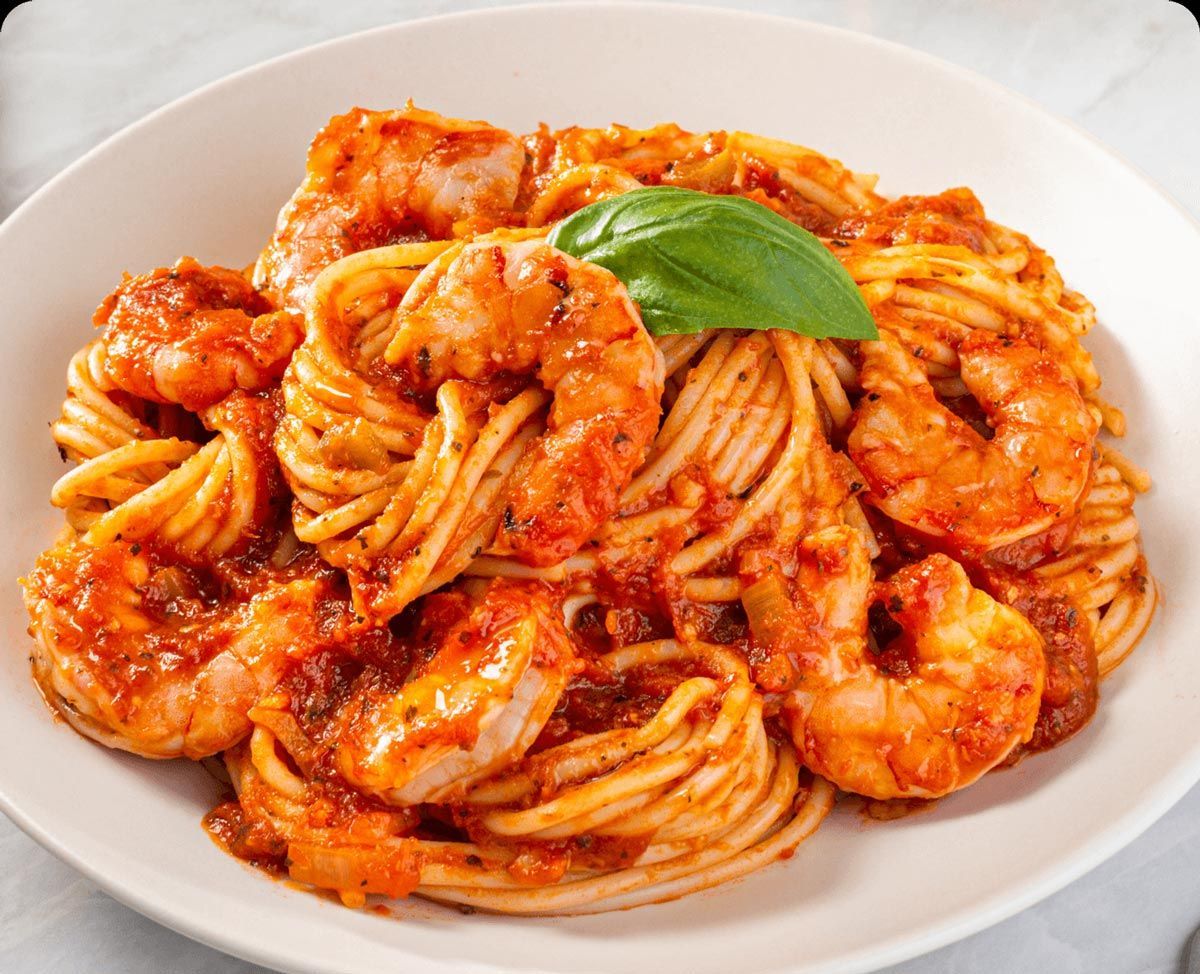 Spaghetti Shrimp Marinara