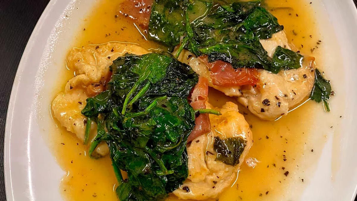 Chicken Saltimboca