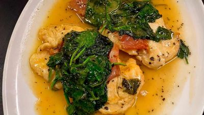 Chicken Saltimboca