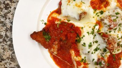Shrimp Parmigiana Hero