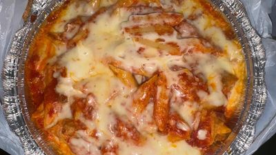 Baked Penne Sicilian with Eggplant