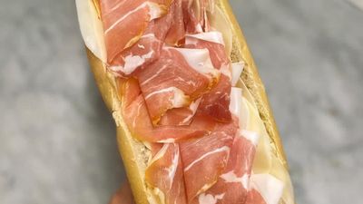 Prosciutto & Provolone Hero