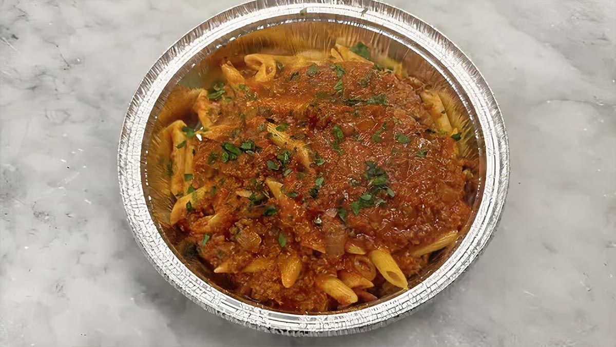 Penne with Meat Sauce
