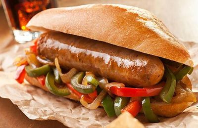 Sausage & Pepper Roll