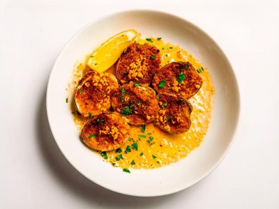 6 Baked Clams Oreganata