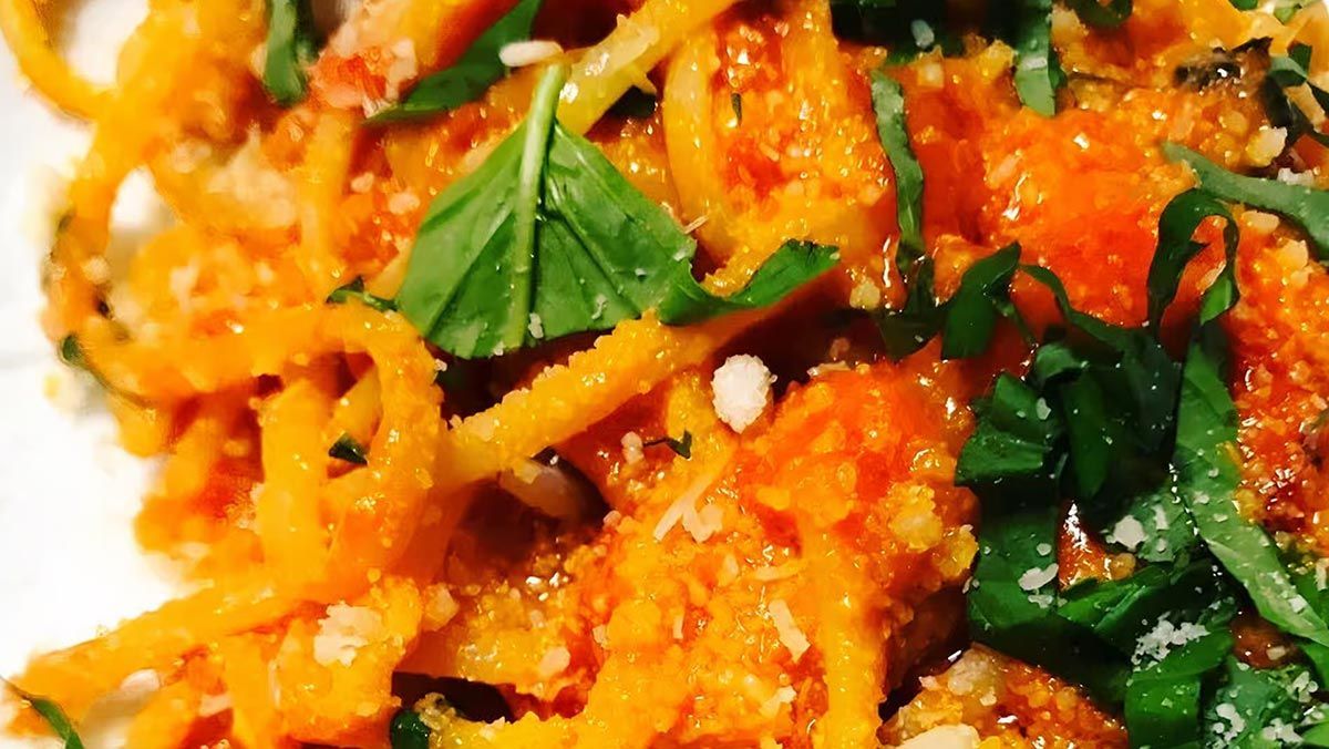 Spaghetti Pomodoro and Basil