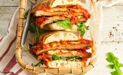 Veal Cutlet Parmigiana Hero
