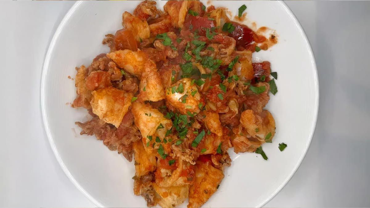 Half order Calamari Arrabiatta
