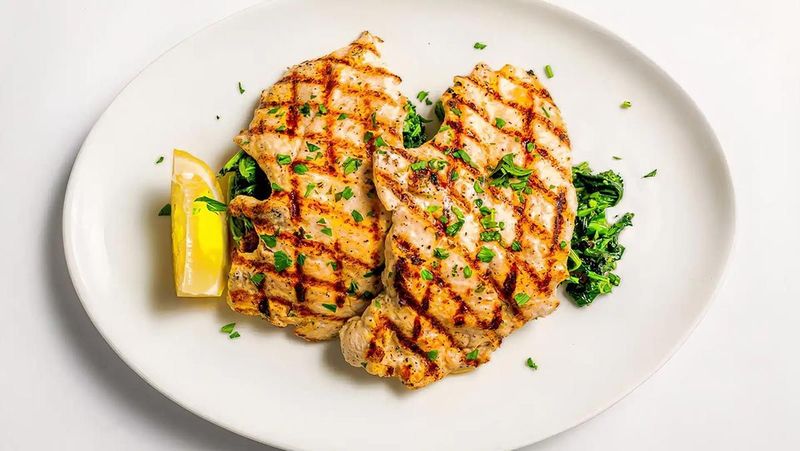 Grilled Chicken & Broccoli rabe