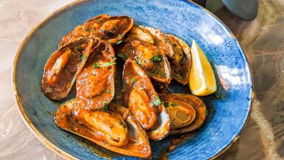 Mussels and Calamari Marinara