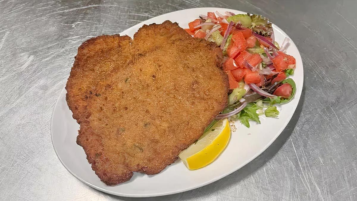 Chicken Milanese (no cheese, no sauce)