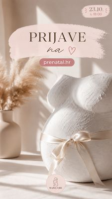 ARHETIP MAJKE: Radionica gipsanog odljeva trbuščića.