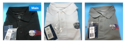 pja/ Polo Shirt PJ Tactical Long Sleeve Shirt  PJ Flash & Tattered Flag