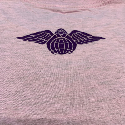 pja/ T-Shirt Light Pink Ladies, Pararescue With PJ Flash