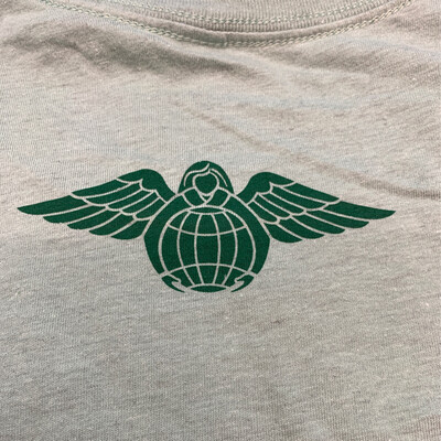 pja/ T-Shirt Light Green Ladies, Pararescue With PJ Flash