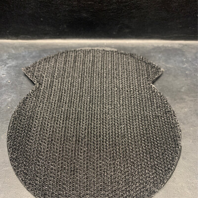 pja/ Velcro Patch “We’re All Mad You Know”