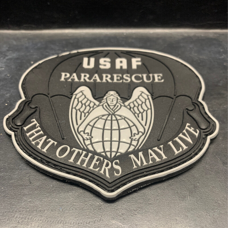 pja/ Velcro Black Patch - PJ Flash
