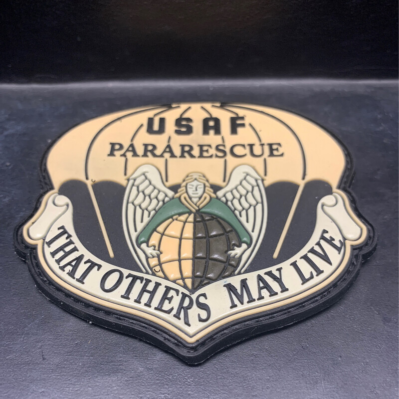 pja/ Velcro Patch - Tan PJ Flash