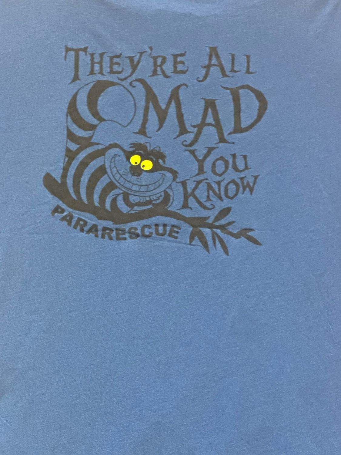 pja/ T-Shirt Ladies Pink “They’re All Mad You Know”, Size: Small