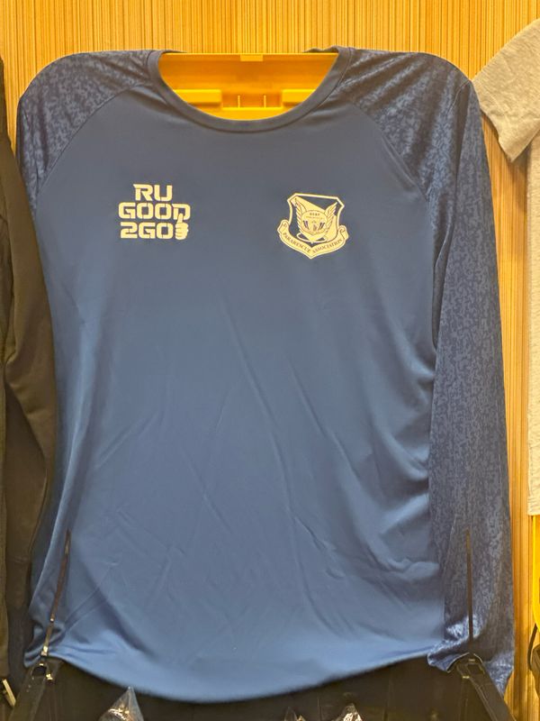 pja/ Shirt Blue Long Sleeve “R U Good 2 GO”