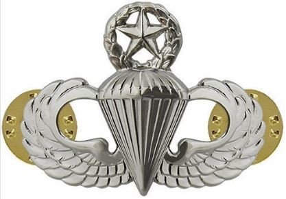 bdg/ Badge Master Parachutist Wings - Mirror Finish (Regulation Badge)