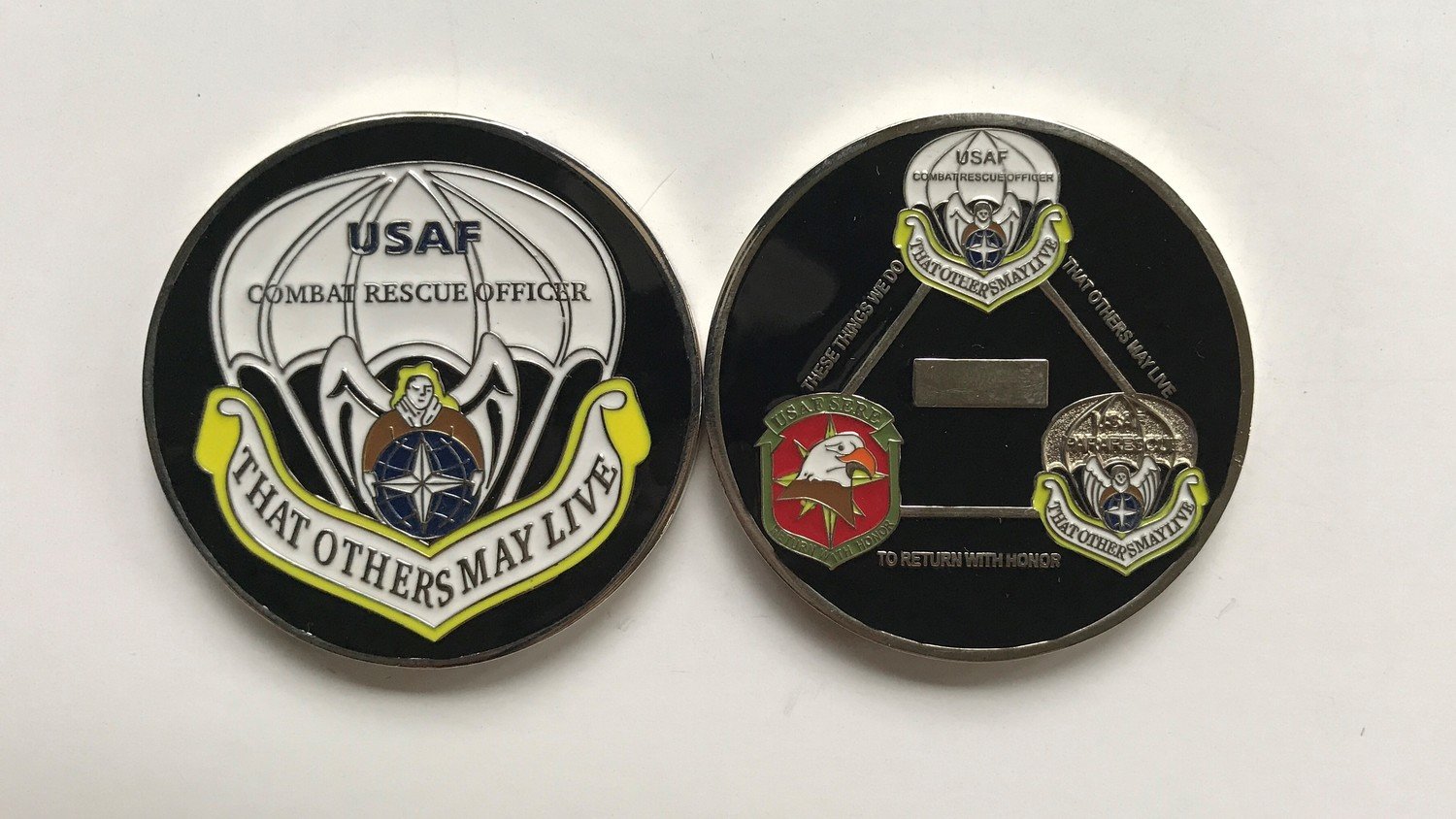 pja/ Challenge Coin - Combat Rescue Officer   (CRO)