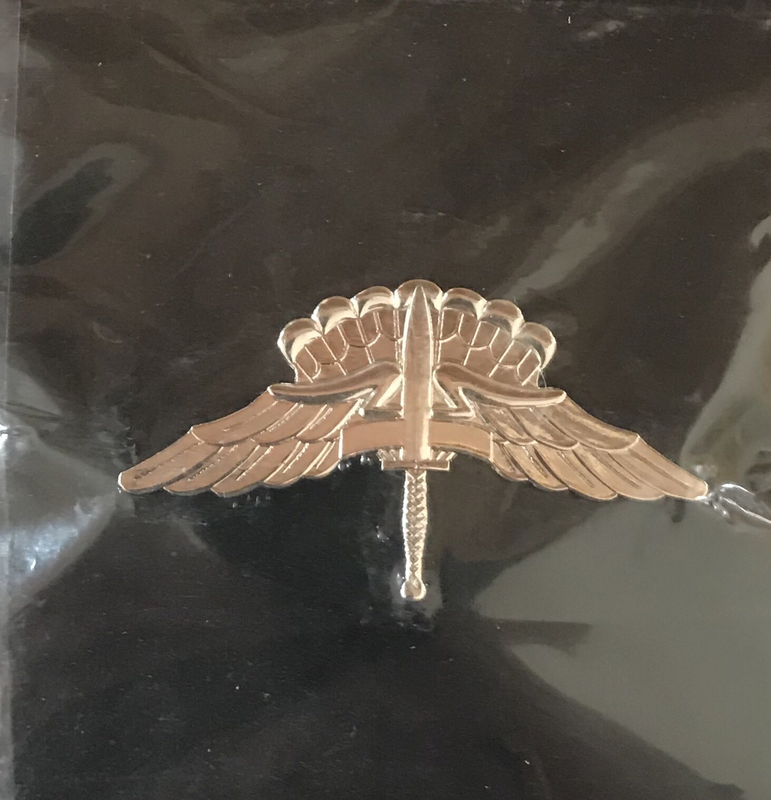 HALO Freefall Jump Wings – Regulation Size, Mirror Finish