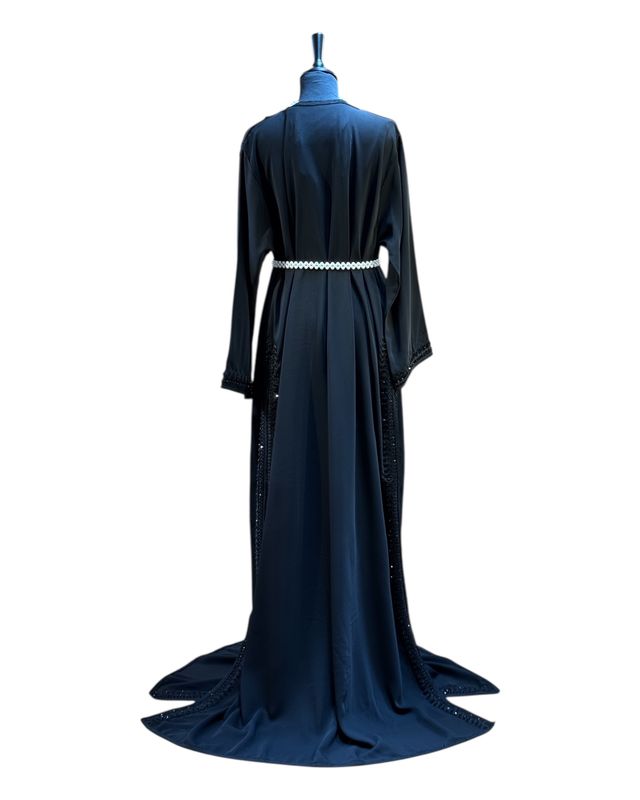 Caftan Noir "Charbon du Sérail"