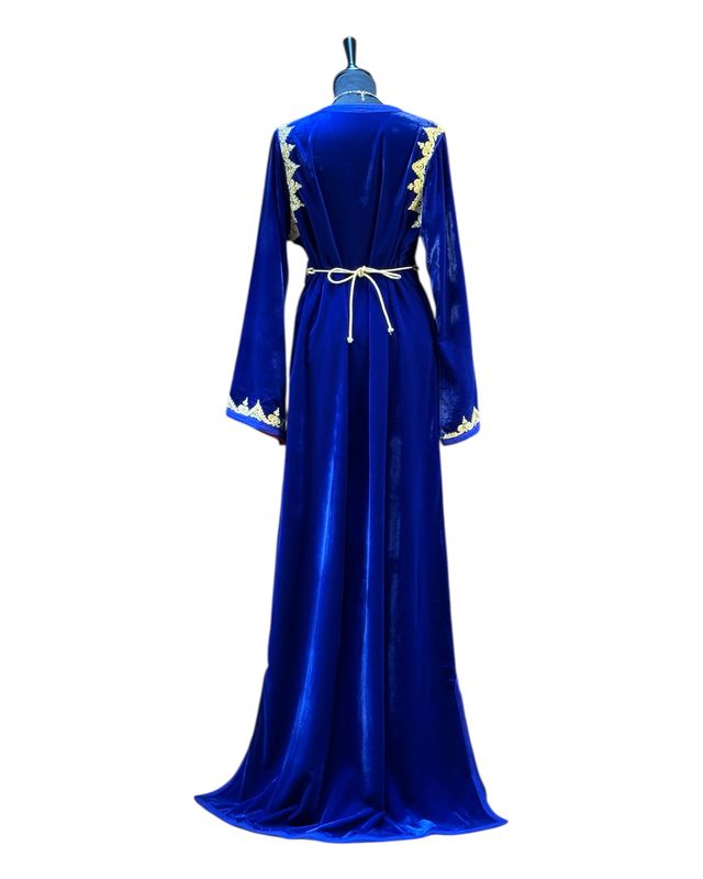 Caftan Bleu "Azur de Samarcande"