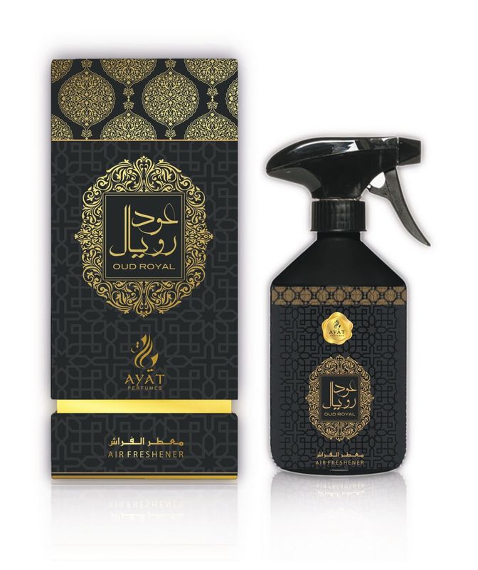 AYAT PERFUMES - Vaporisateur de Parfum d'Intérieur - Oud Royal - 500ml