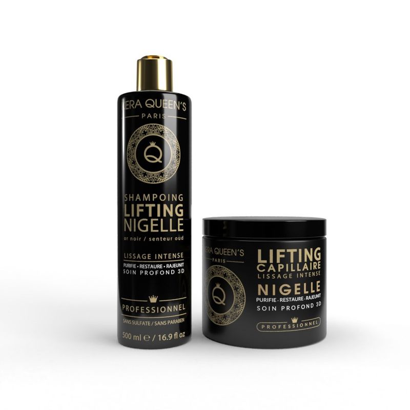 Duo lifting soin capillaire purifiant et restaurateur - Nigelle