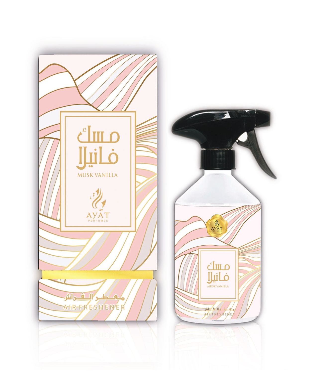 AYAT PERFUMES - Vaporisateur de Parfum d'Intérieur - Musk Vanilla - 500ml